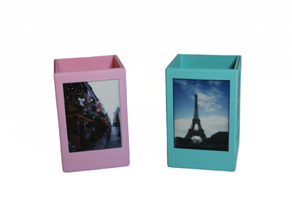 Instax Polaroid Picture Frame Pencil Holder - 16 Color Options, Color-Changing Variant