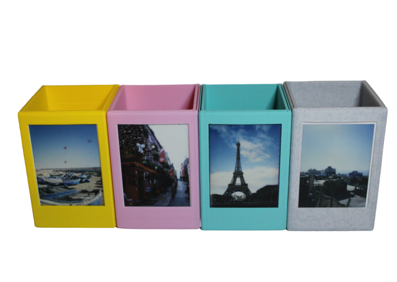 Instax Polaroid Picture Frame Pencil Holder - 16 Color Options, Color-Changing Variant