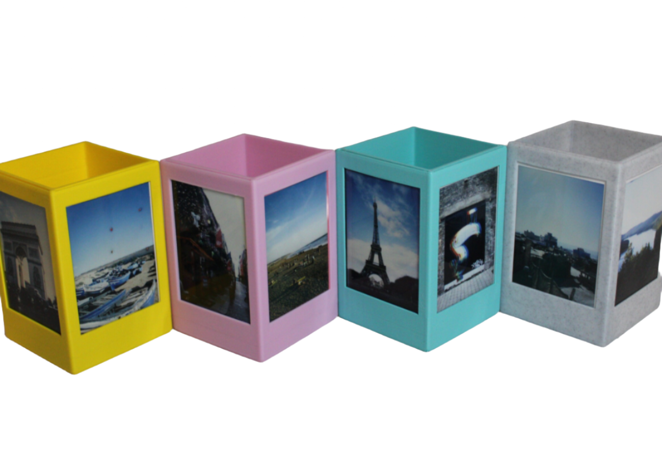 Instax Polaroid Picture Frame Pencil Holder - 16 Color Options, Color-Changing Variant