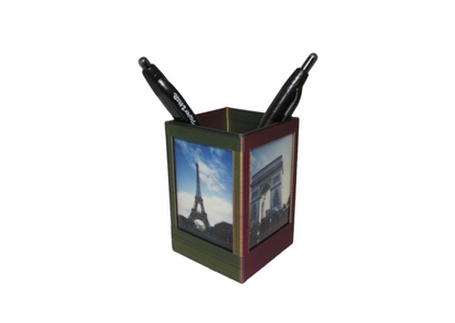 Instax Polaroid Picture Frame Pencil Holder - 16 Color Options, Color-Changing Variant